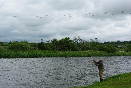 Fly Casting tuition 17 June 2012